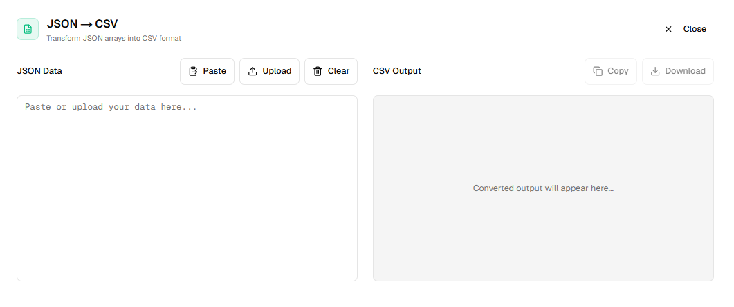 Best Free Data Conversion Tools: CSV, JSON, YAML, SQL, Excel, Markdown, and C#